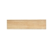 Linon Chelsea Wood Dining Bench in White and Natural