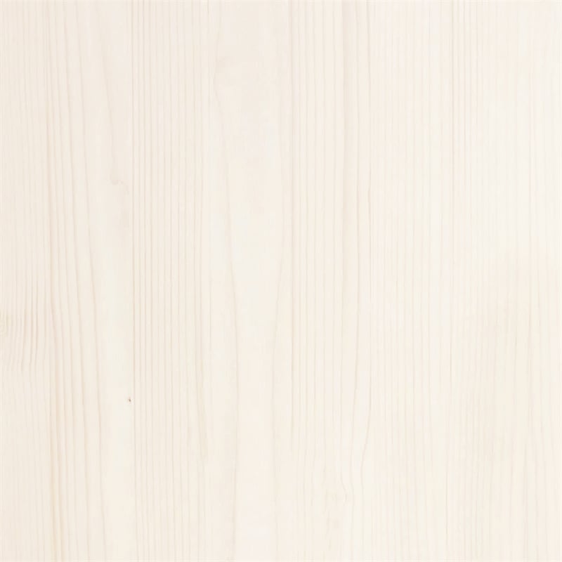 Linon Chelsea Wood Dining Bench in White and Natural