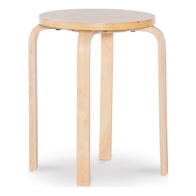 Wooden Round Stool Chair  . Used On The Chinese Streets.