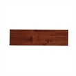 Linon Chelsea Dining Nook Bench in Walnut Stained Pine Wood