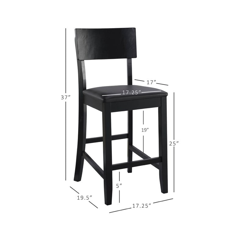 Linon Torino Wood Contemporary 25