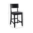 Linon Torino Wood Contemporary 25