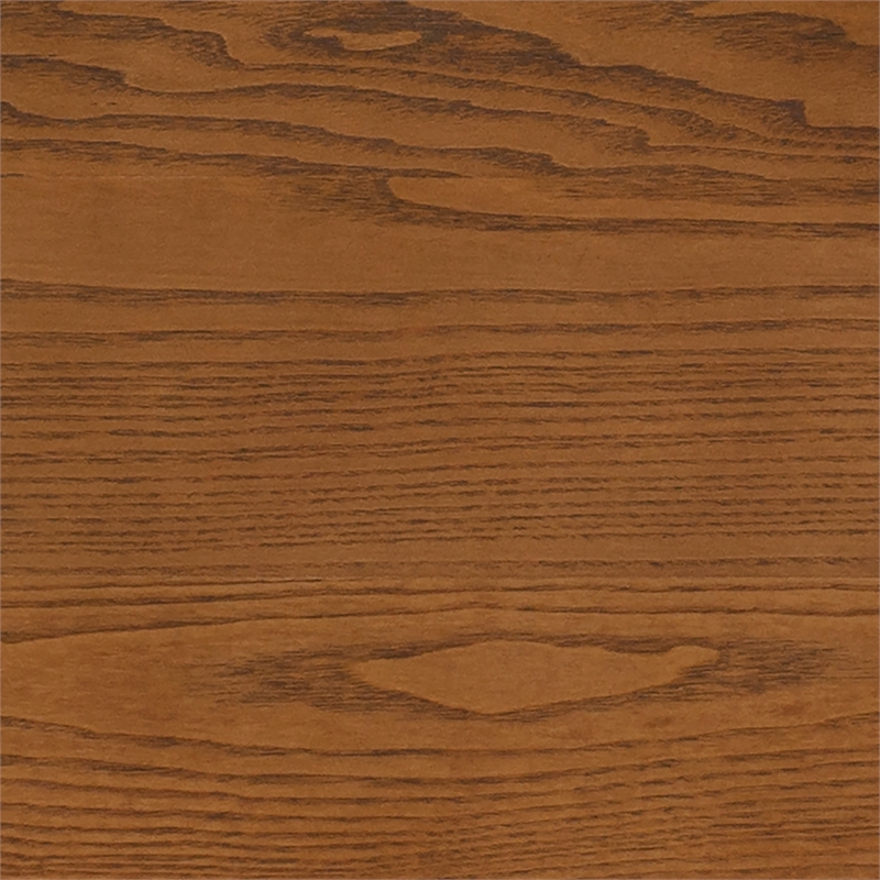 Linon Kraven Set of Two X-Back Dining Chairs in Dark Hazelnut Brown Wood