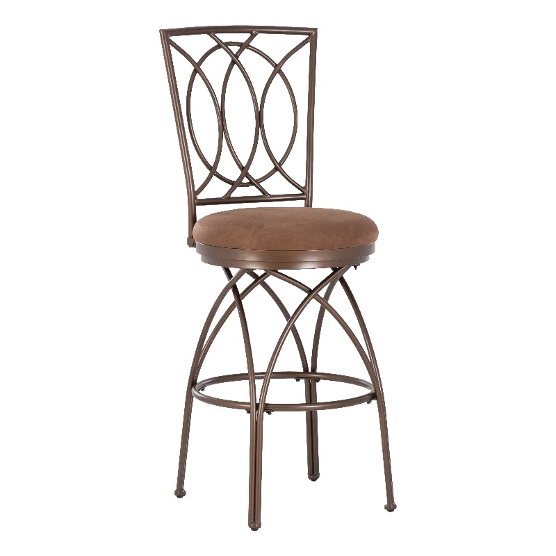 Bar stools discount with bronze legs