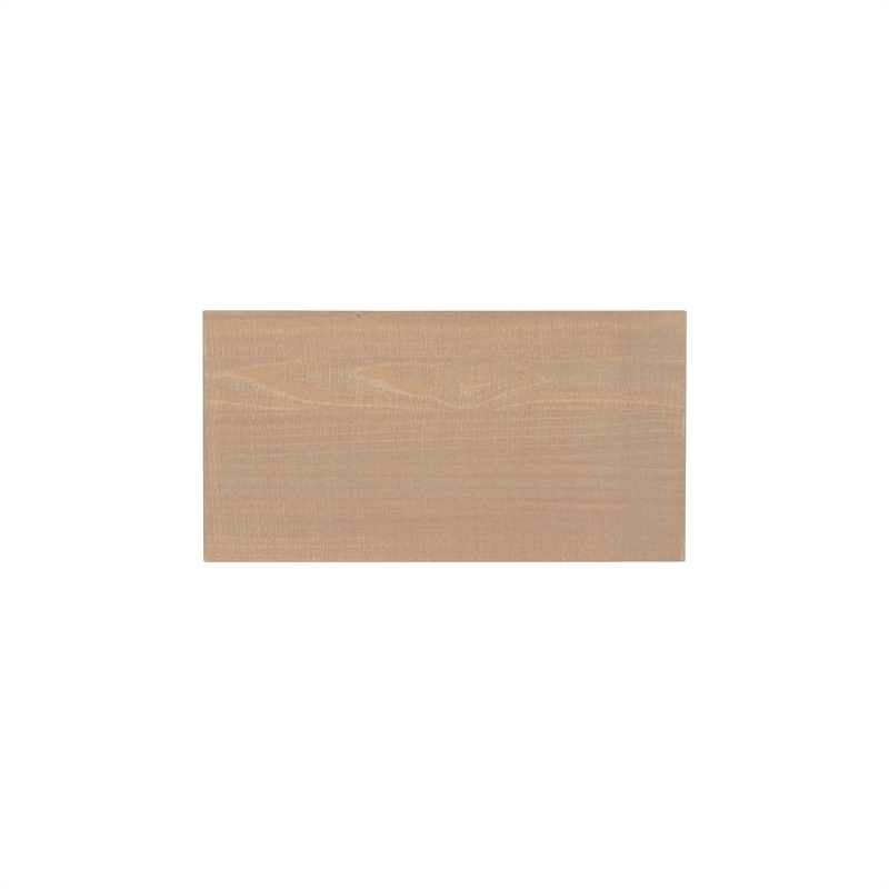 Linon Titian Wood Four Shelf Open Back Bookcase in Driftwood Brown