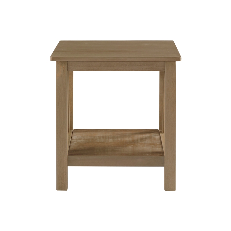 End Table in Rustic Gray 86153GRY01U