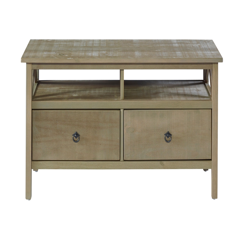 44" TV Stand in Rustic Gray 86158GRY01U