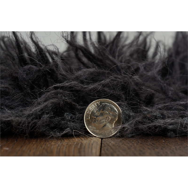 Linon New Flokati Hand Woven Wool 2'4