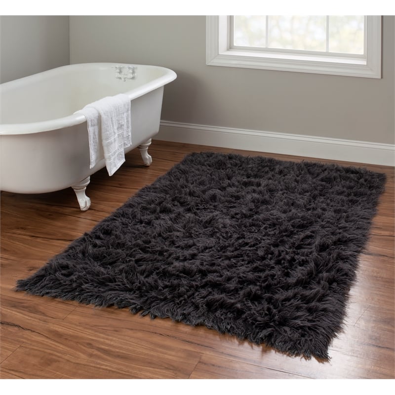 Linon New Flokati Hand Woven Wool 3'6