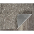 Linon Underlay Premier Plush Felt 2'x4' Rug Pad in Gray