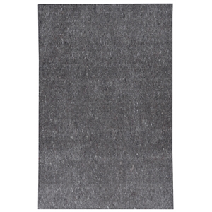 Linon Underlay Premier Plush Felt 3'x5' Rug Pad in Gray