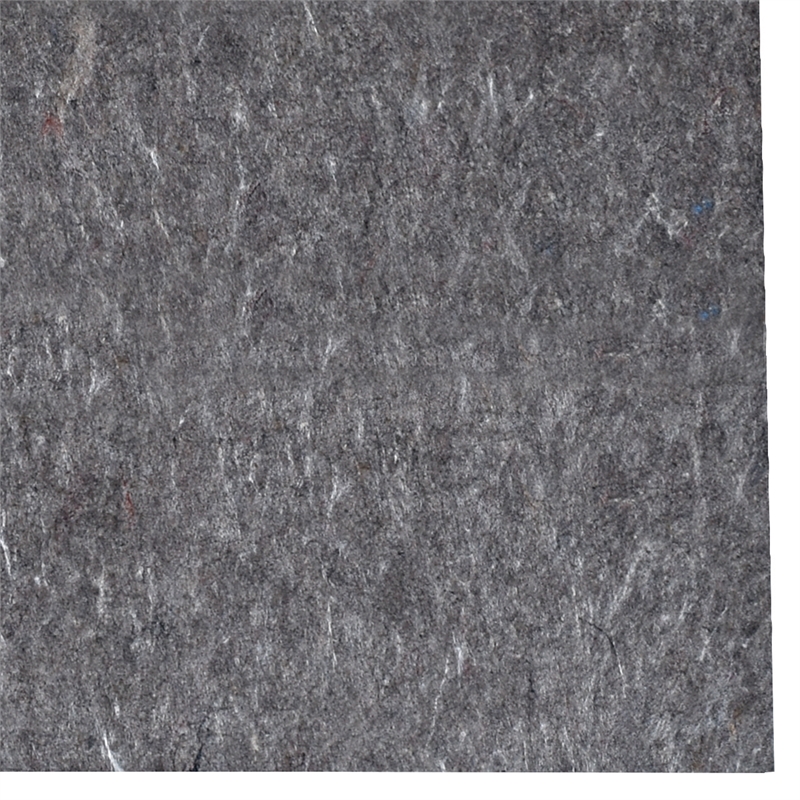 Linon Underlay Premier Plush Felt 6'x9' Rug Pad in Gray