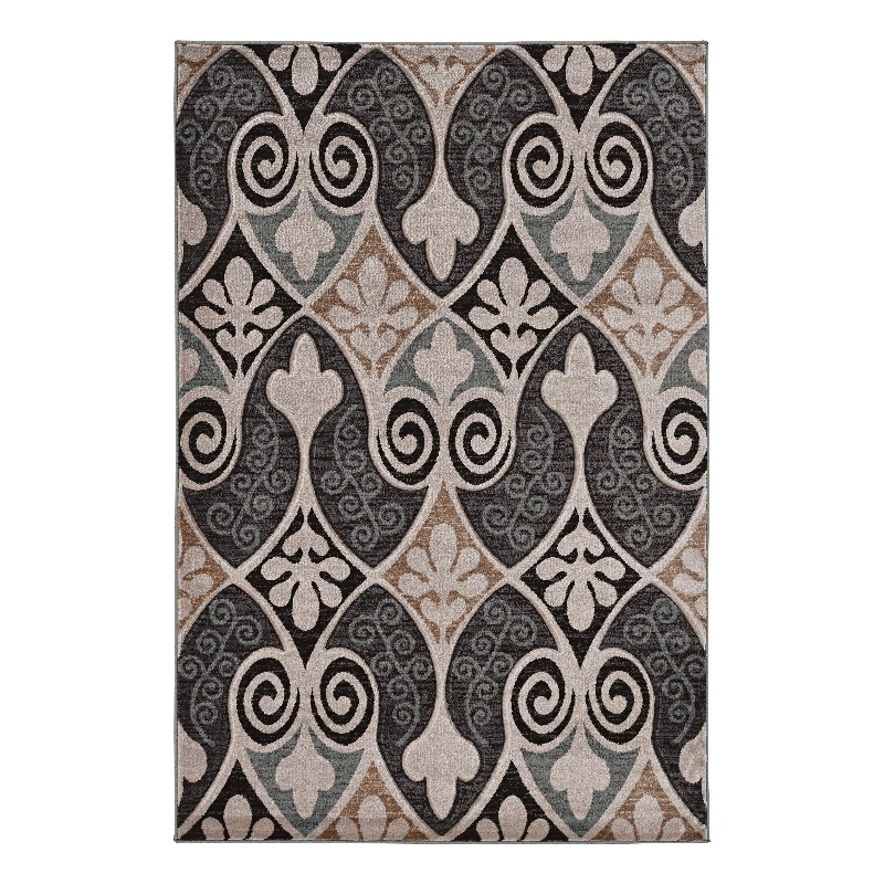 Linon Milan Bilson Machine Made Polypropylene 8'x10'4