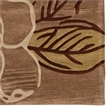 Linon Trio Space Dyed Hand Tufted Polyester 5'x7' Rug in Beige