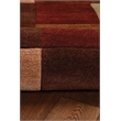 Linon Trio Barnet Hand Tufted Polyester 5'x7' Rug in Beige