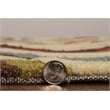 Linon Trio Mouzi Hand Tufted Polyester 5'x7' Rug in Sand Brown