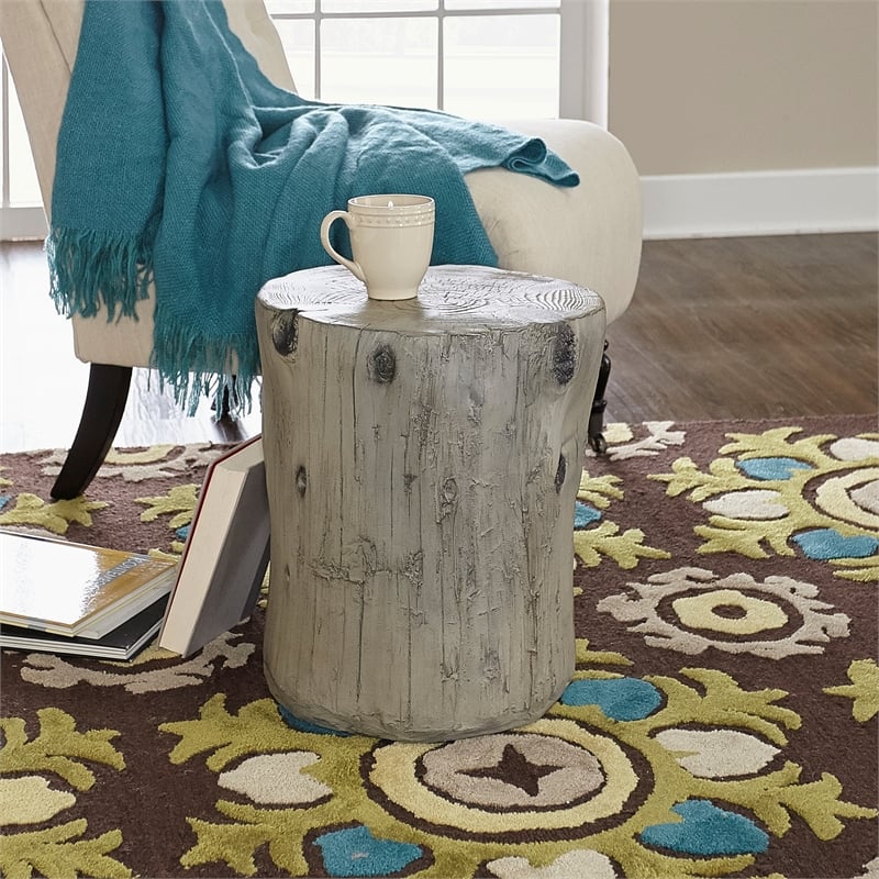 Linon Trio Suzanni Hand Tufted Polyester 5'x7' Rug in Chocolate Brown