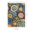 Linon Trio Frond Hand Tufted Polyester 1'10