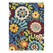 Linon Trio Frond Hand Tufted Polyester 1'10