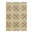 Linon Trio Betti Hand Tufted Polyester 5'x7' Rug in Ivory
