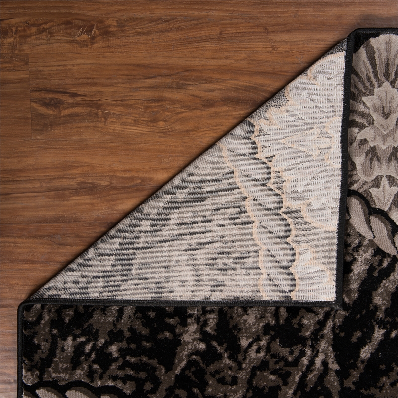 Linon Jewel Ybor Machine Made Polypropylene 5'x7'6