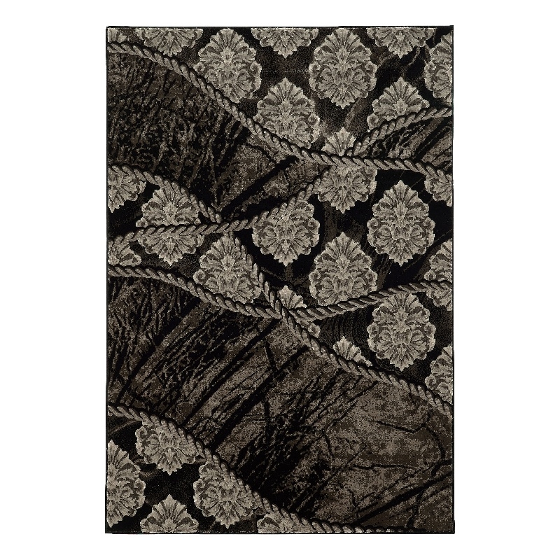 Linon Jewel Ybor Machine Made Polypropylene 5'x7'6