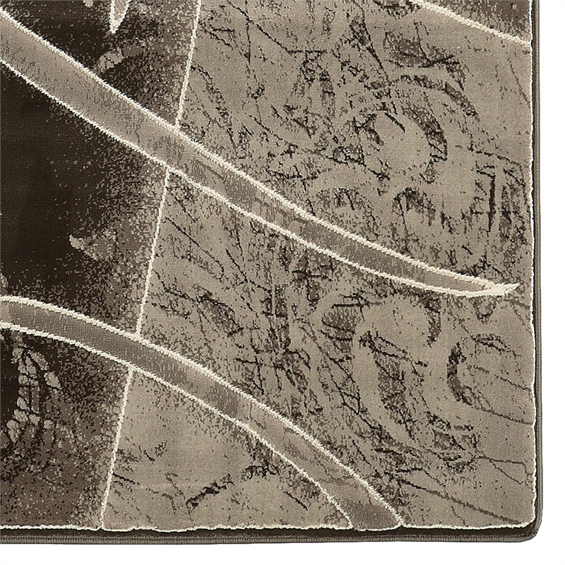 Linon Jewel Farrow Machine Made Polypropylene 5'x7'6