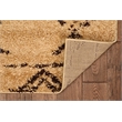 Linon Moroccan Atlas Power Loomed Polypropylene 5'x7' Rug in Brown