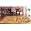 Linon Moroccan Atlas Power Loomed Polypropylene 8'x10' Rug in Brown