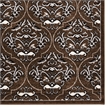 Linon Elegance England Power Loomed Polypropylene 8'x10' Rug in Brown
