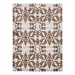Linon Elegance Florence Power Loomed Polypropylene 8'x10' Rug in Ivory