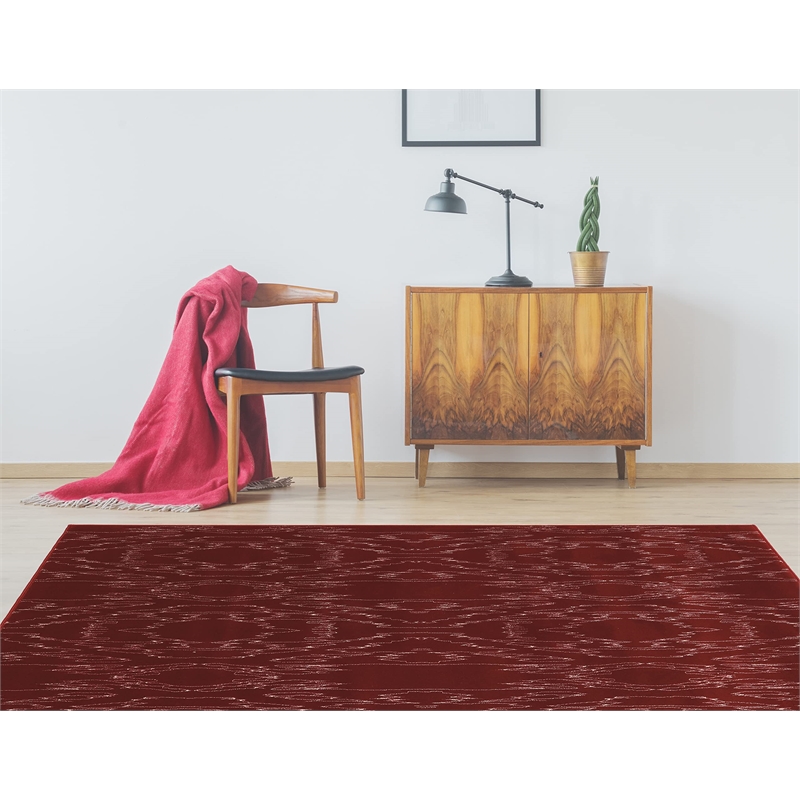 Linon Prisma Electric Machine Made Polypropylene 5'3