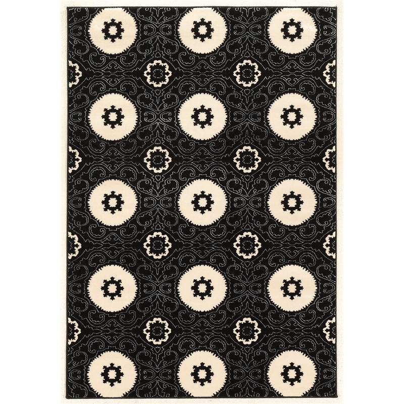 Linon Prisma Karma Machine Made Polypropylene 5'3