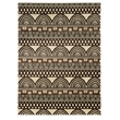 Linon Roma Lima Power Loomed Polypropylene 5'x7' Rug in Ivory