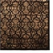 Linon Platinum Iron Gate Power Loomed Polyester 8'x11' Rug in Brown