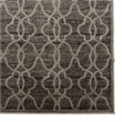 Linon Platinum RawIron Power Loomed Polyester 8'x11' Rug in Gray