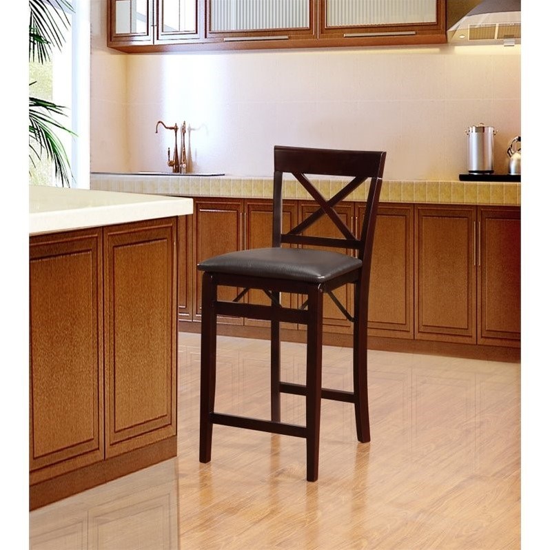 bar stools with folding back