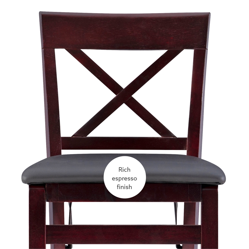 Linon Triena X-Back Folding 30