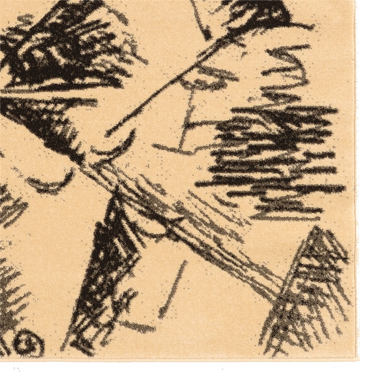 Linon Masters Sprinter Power Loomed Polypropylene 5'x7'6