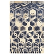 Linon Aspire Impose Hand Tufted Wool 8'x11' Rug in Ivory