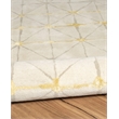 Linon Aspire Pane Hand Tufted Wool 8'x11' Rug in Ivory