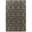 Linon Aspire X's Hand Tufted Wool 2'x3' Rug in Gray
