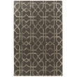Linon Aspire X's Hand Tufted Wool 8'x11' Rug in Gray