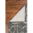 Linon Aspire X's Hand Tufted Wool 8'x11' Rug in Gray