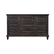 Magnussen Calistoga 9 Drawer Dresser in Weathered Charcoal
