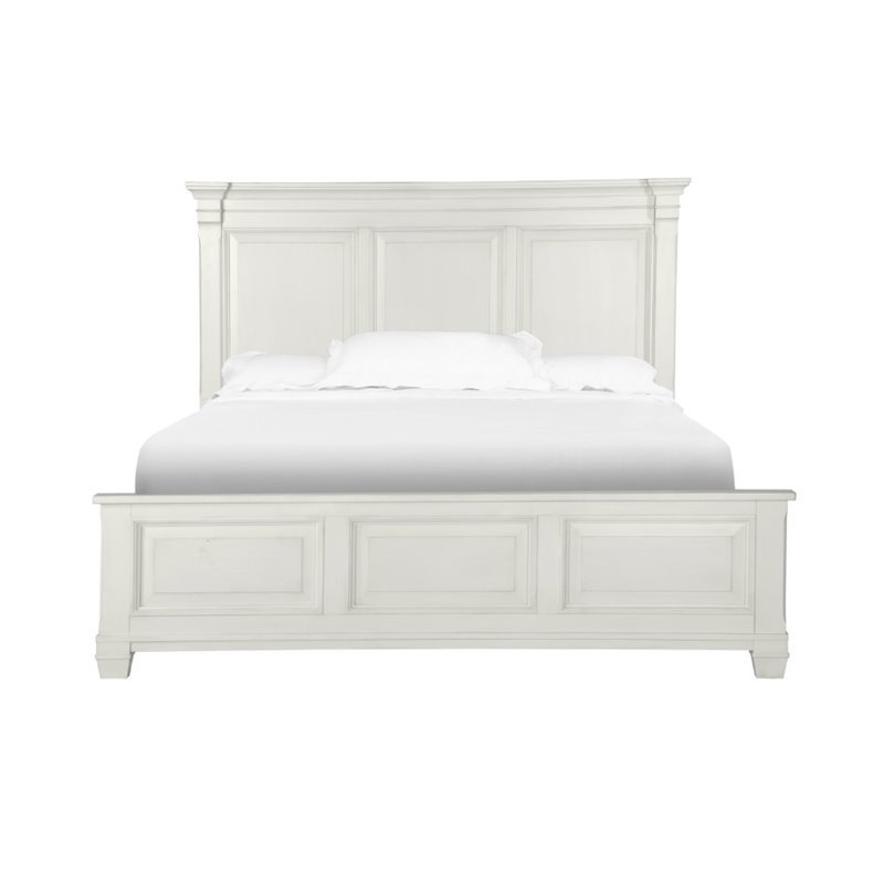 Magnussen Brookefield King Panel Bed In White B4056 64