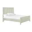 Magnussen Raelynn California King Panel Bed in Weathered White