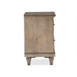 Magnussen Lancaster 2 Drawer Nightstand in Dovetail Gray