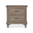 Magnussen Lancaster 2 Drawer Nightstand in Dovetail Gray