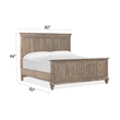 Magnussen Lancaster California King Panel Bed in Dovetail Gray